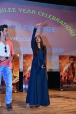 Hrithik Roshan, Pooja Hegde at Mohenjo Daro promotions in Gargi college on 5th Aug 2016